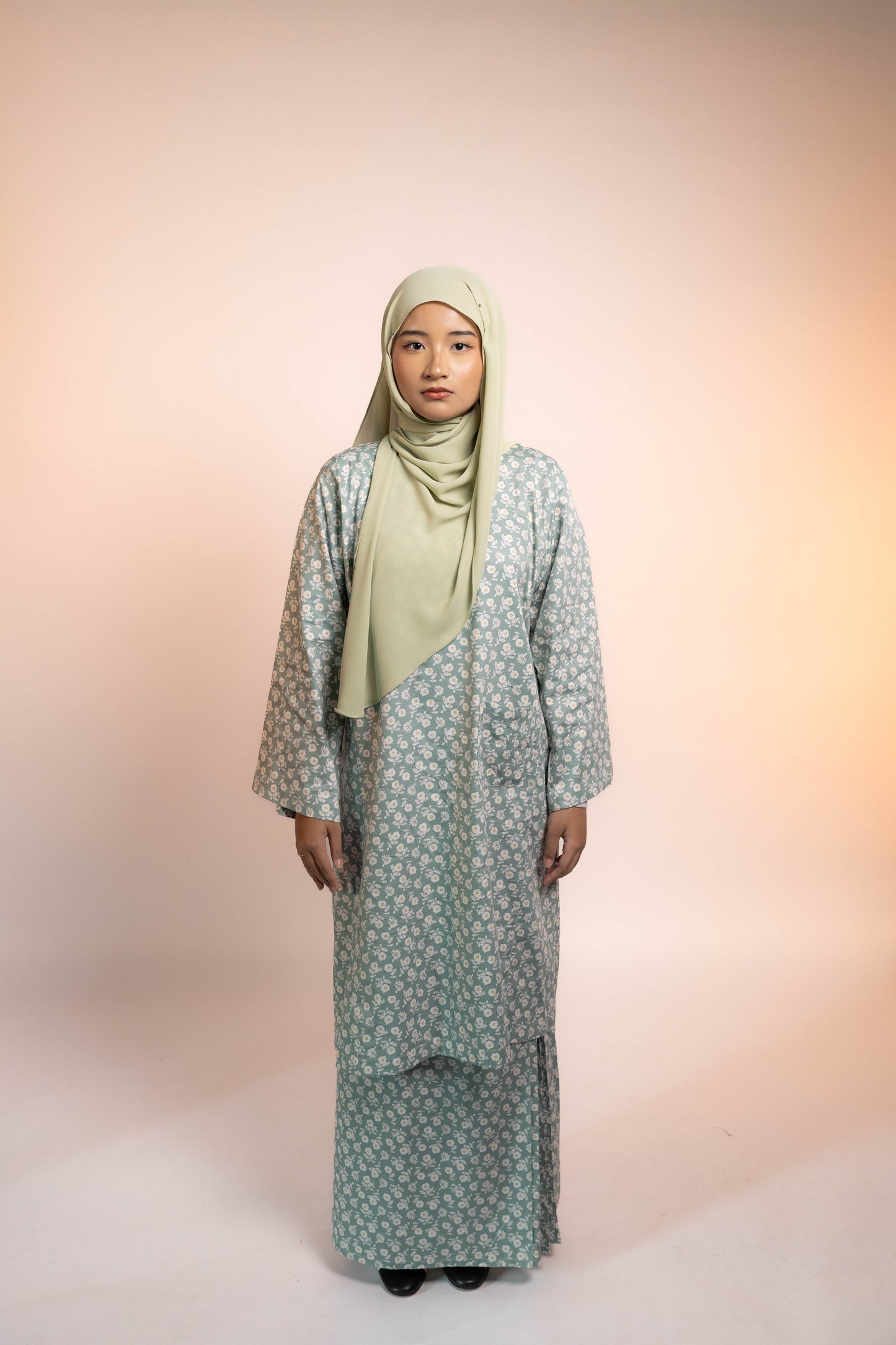 Baju Kurung Perempuan [Teal Blue]