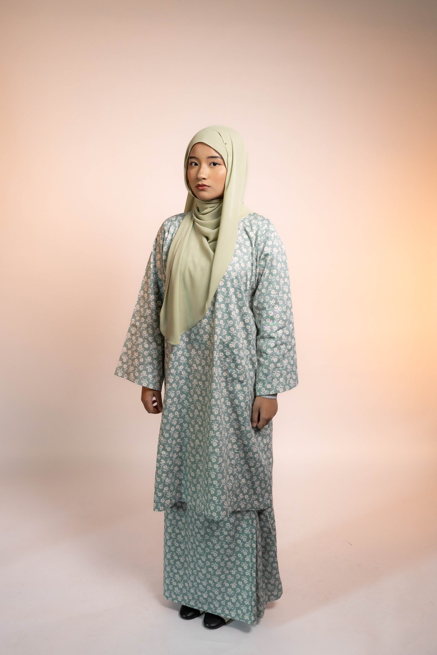 Baju Kurung Perempuan [Teal Blue]