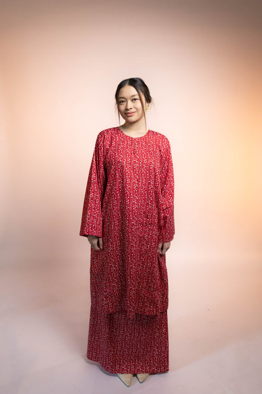 Baju Kurung Perempuan [Red]