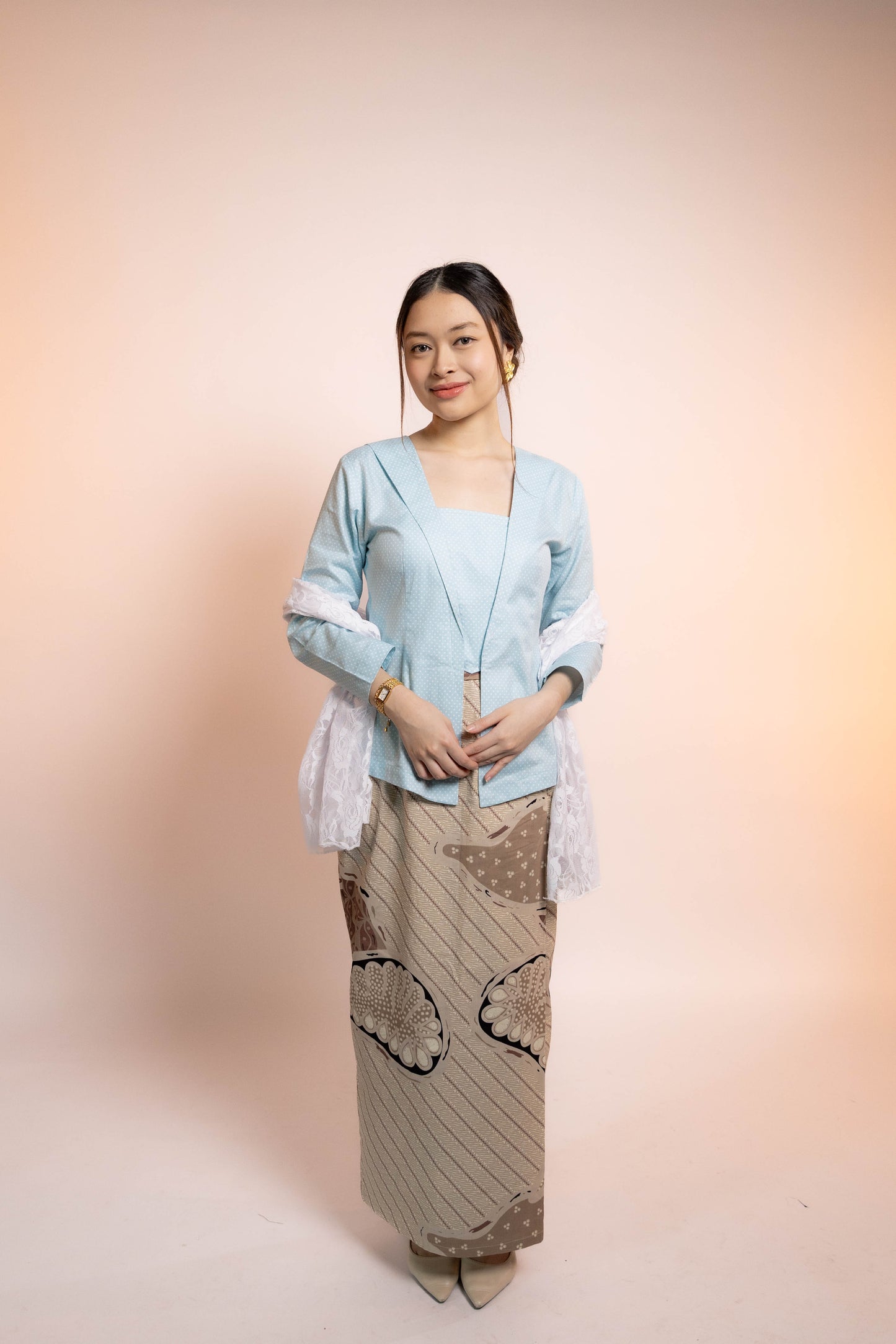 Baju Kebaya Kotabahru [Baby Blue]