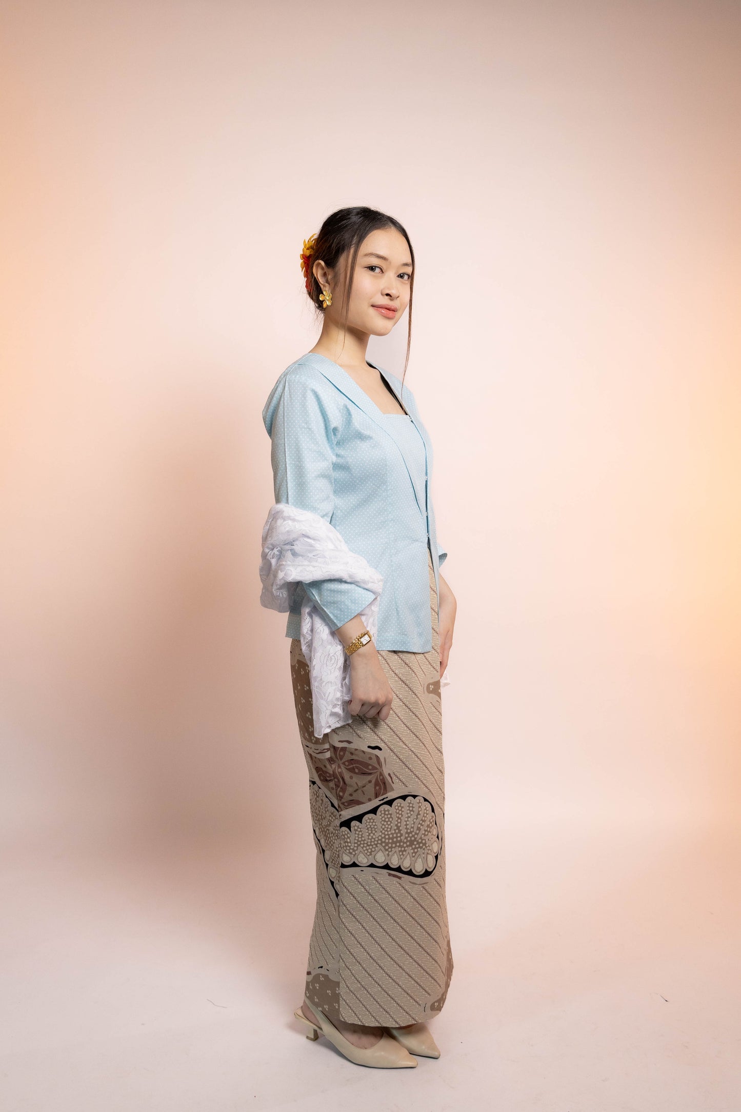 Baju Kebaya Kotabahru [Baby Blue]