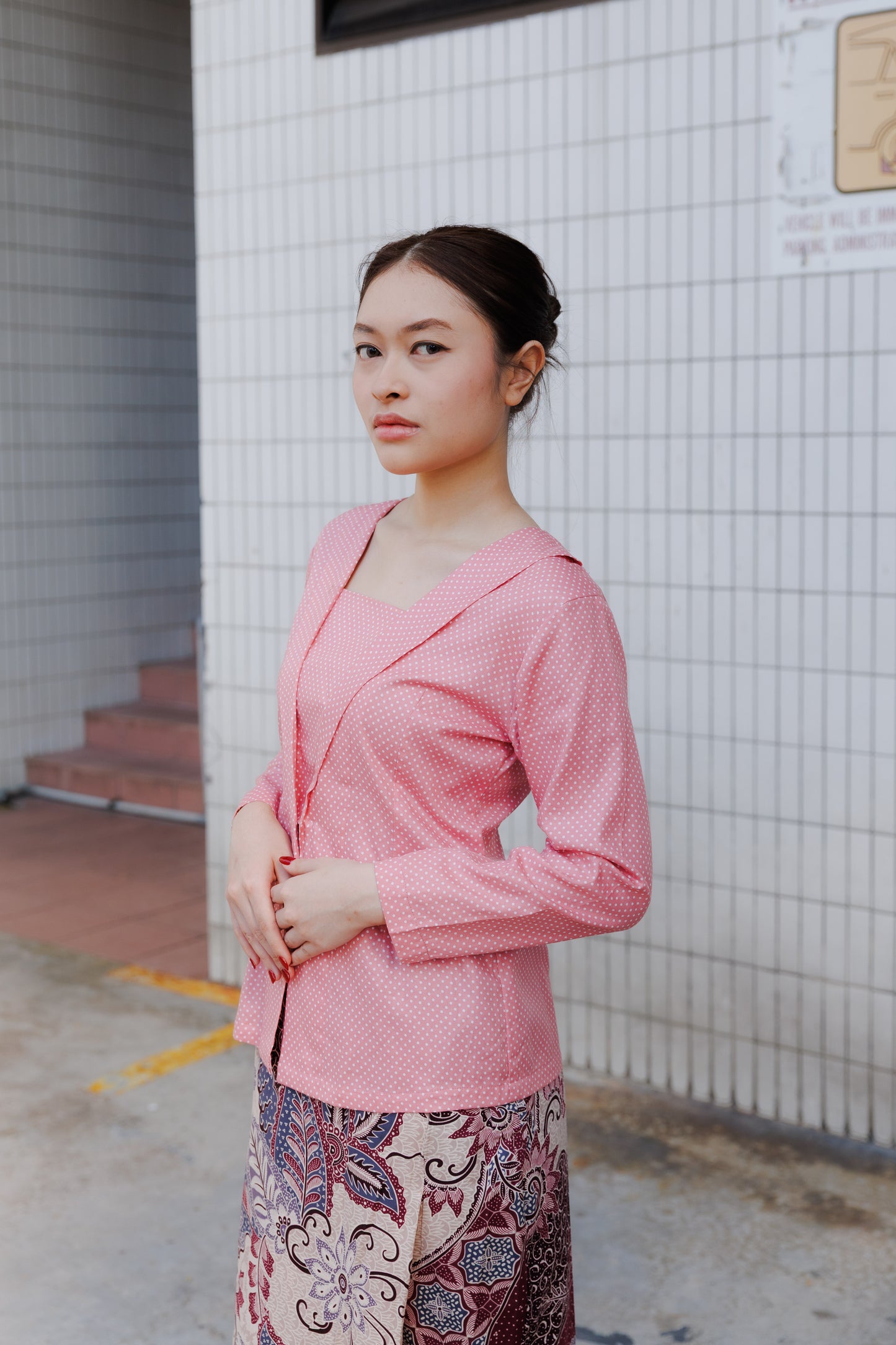 Baju Kebaya Kotabahru [Pink]