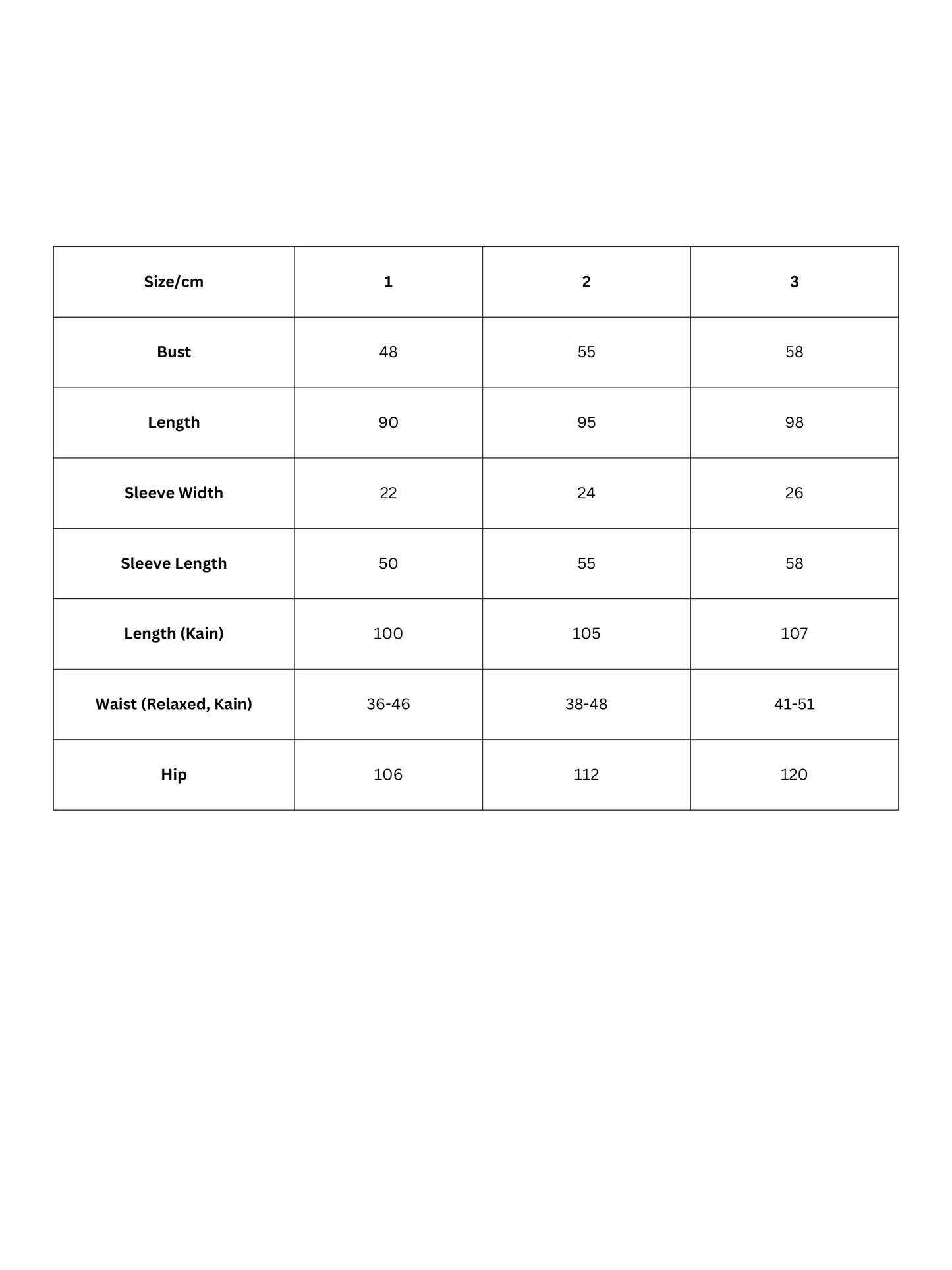 Baju Kebaya Labuh [Baby Blue]